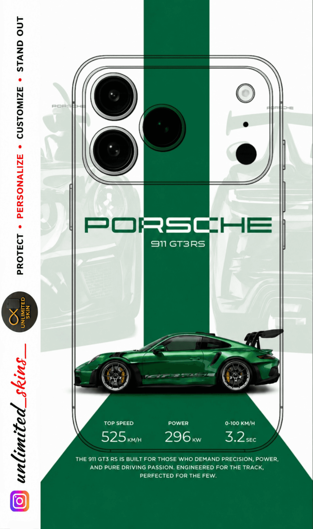 Sports Car Mobile Skin