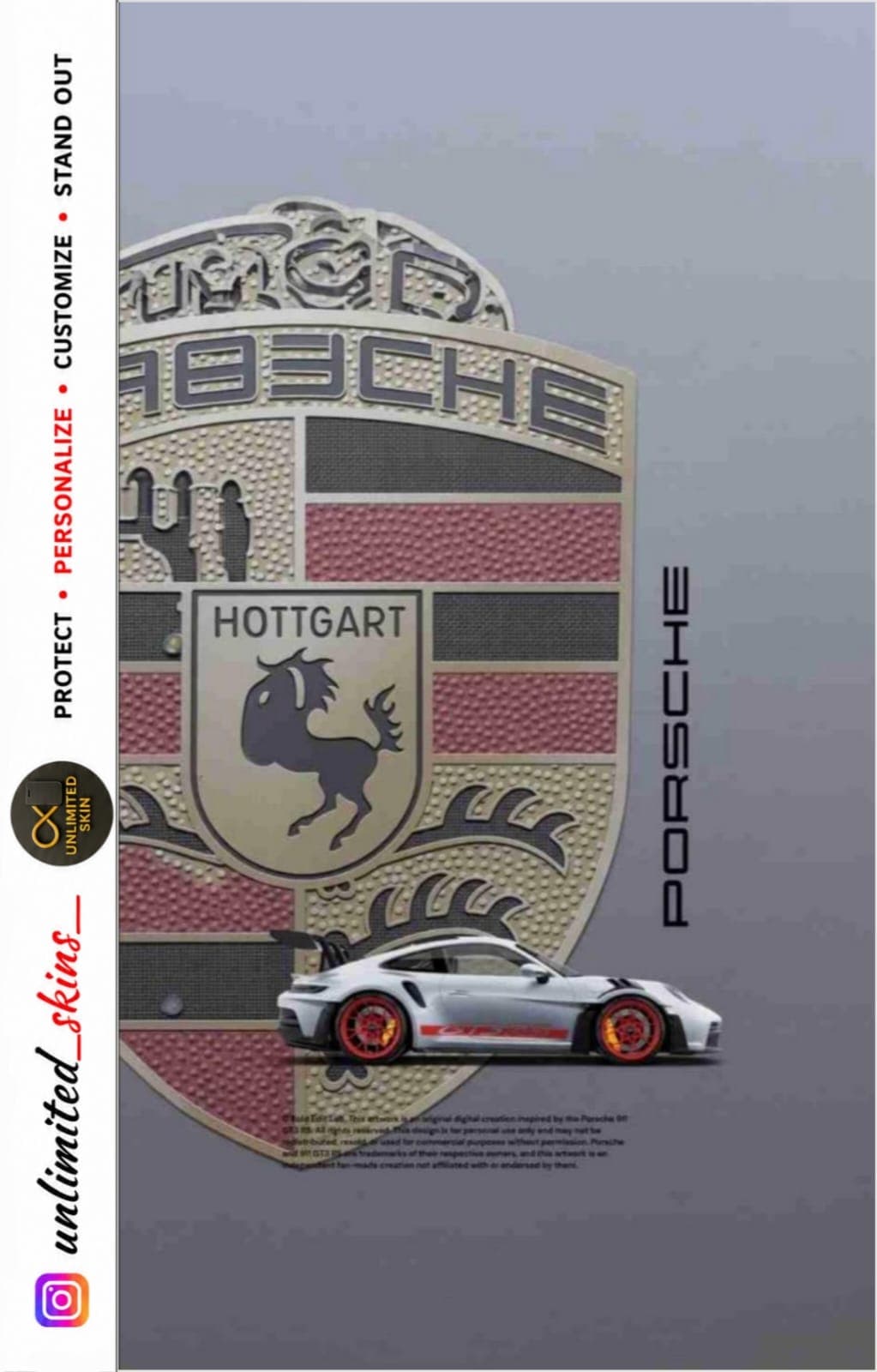 PORSCHE HOTTGART (Text Mobile Skin)